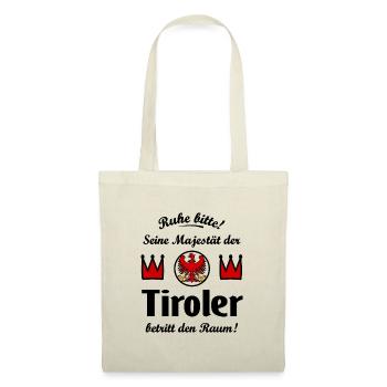 Der Tiroler König - Stoffbeutel - Natur - Vorne