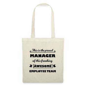 Le meilleur patron - Sac en tissu - nature - Devant