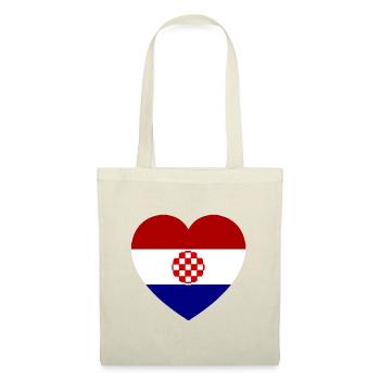 The heart of love for Croatia - Tote Bag - nature - Front