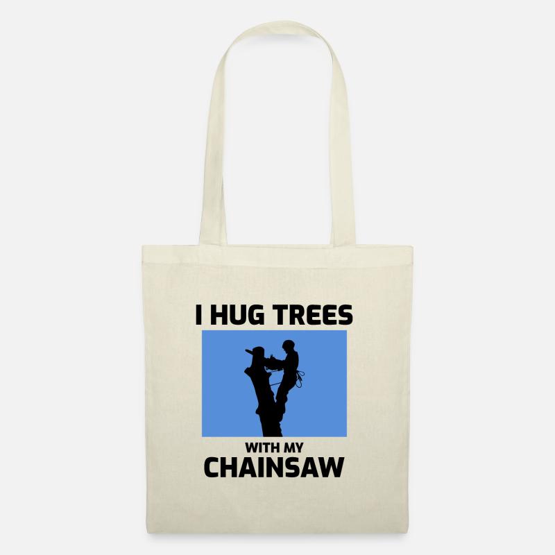 Arborist Tree Surgeon Climber Arboriculture Funny - Tote Bag - nature