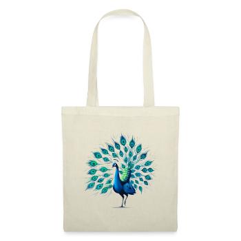 Paon - Sac en tissu - nature - Devant