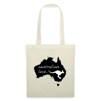 Australian Love Kangaroo - Sac en tissu - nature - Devant