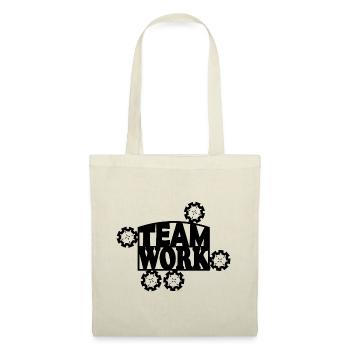 Travail d’Équipe - Sac en tissu - nature - Devant