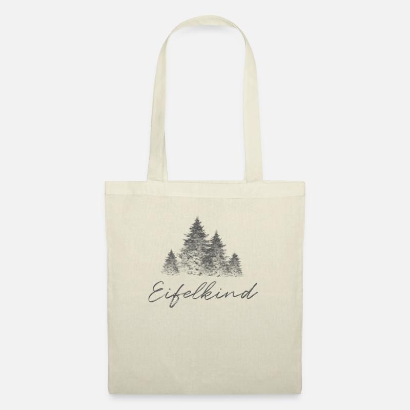 Eifelkind Spruch für Eifelkinder Geschenk - Stoffbeutel - Natur