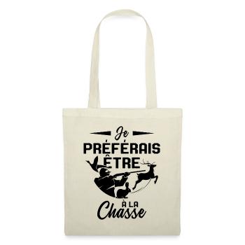 Idée Drôle De Cadeau De Chasse Pour Un Chasseur - Sac en tissu - nature - Devant