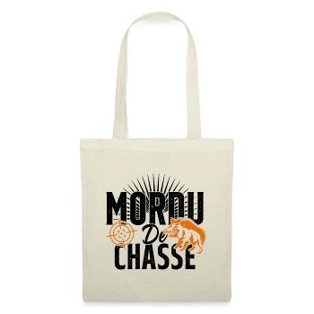 Mordu De Chasse Humour Chasseur Cadeau - Sac en tissu - nature - Devant
