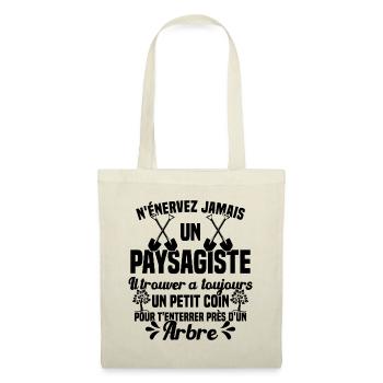Paysagiste et jardinier cadeau humour - Sac en tissu - nature - Devant