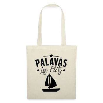 palavas les flots bateau herault cadeau - Sac en tissu - nature - Devant