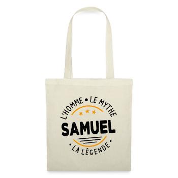 Samuel L'Homme Le Mythe La Légende - Sac en tissu - nature - Devant