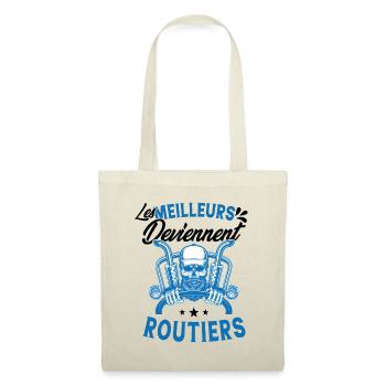 les meilleurs deviennent routiers - Sac en tissu - nature - Devant