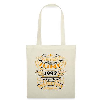 June 1992 Vintage Born in June 1992 Anniversary - Tote Bag - nature - Front