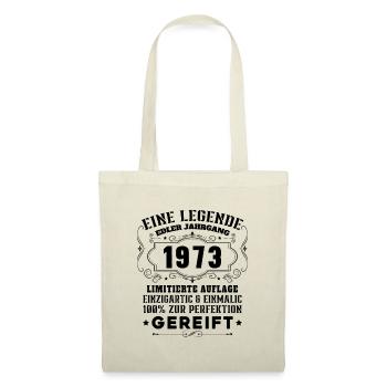 Vinatge 1973 Geburtstagsgeschenk - Stoffbeutel - Natur - Vorne