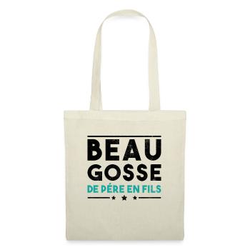 Beau Gosse De Père En Fils - Sac en tissu - nature - Devant