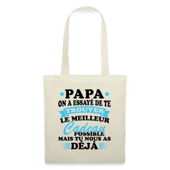 Dad Father's Day Gift World's Best Dad - Tote Bag - nature - Front