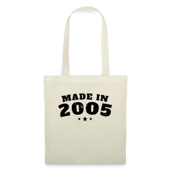 Made in 2005 Vintage Birthday Gift - Tote Bag - nature - Front
