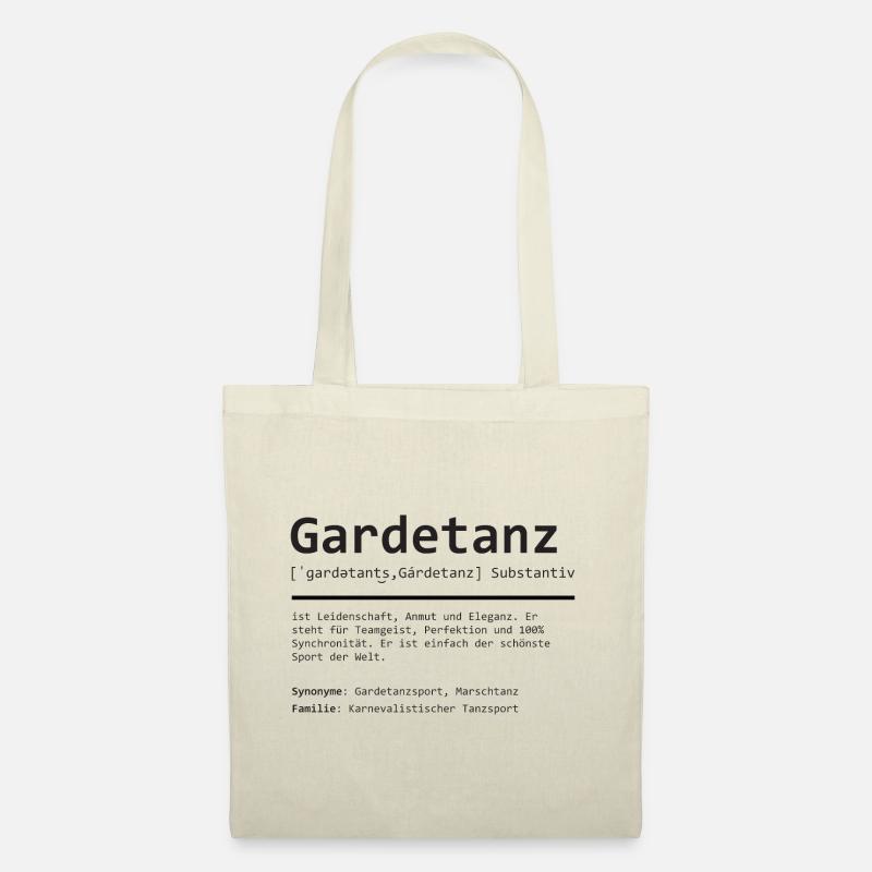 Gardetanz | Definition | Grammatik - Stoffbeutel - Natur