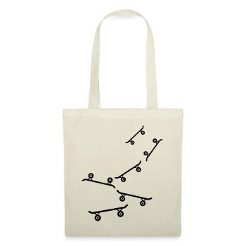 Skateboard Skaters - Sac en tissu - nature - Devant