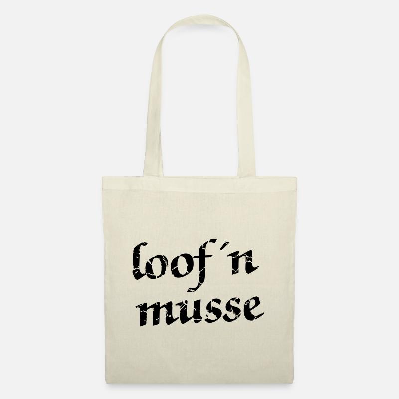loofn musse - Stoffbeutel - Natur