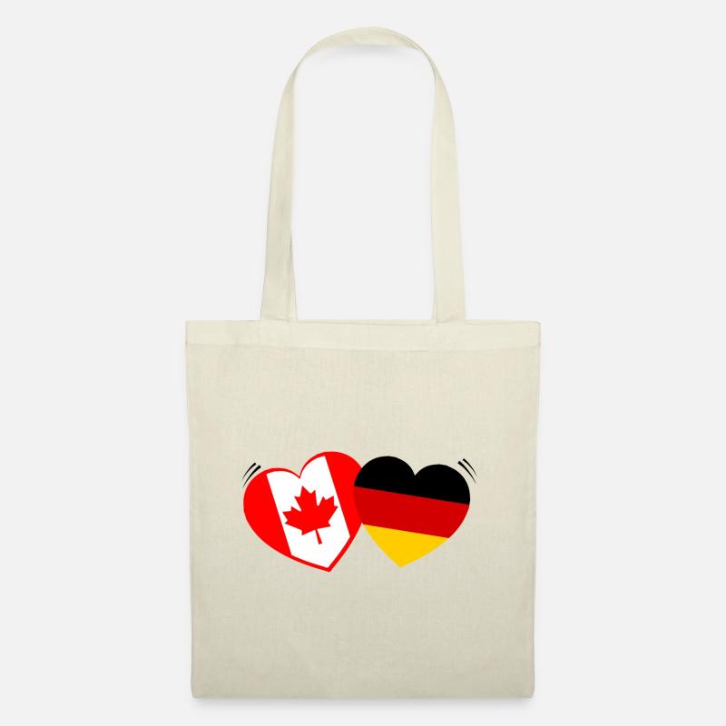 Die deutsch kanadische Partnerschaft - Stoffbeutel - Natur