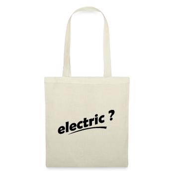 Voitures électriques - Sac en tissu - nature - Devant