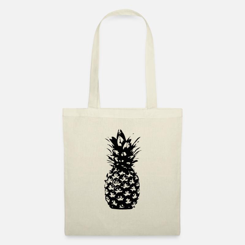 Ananas - Stoffbeutel - Natur