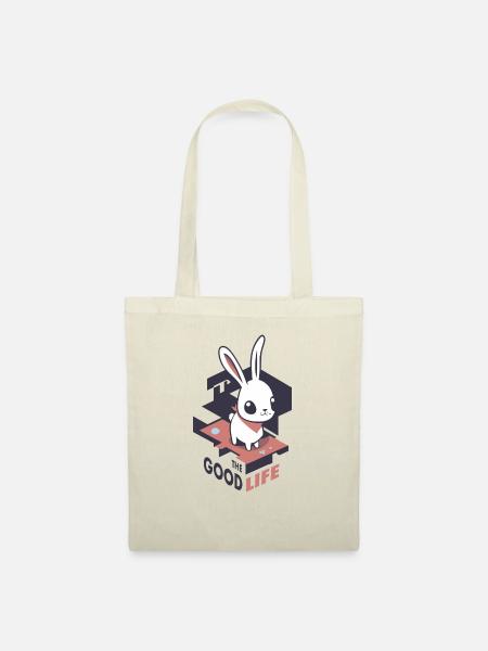 Good Life - Bunny - Stoffbeutel - Natur