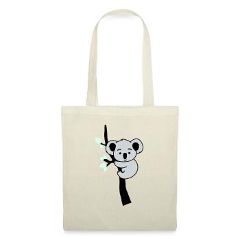 Koala Ours Bande Dessinée Arbre - Sac en tissu - nature - Devant