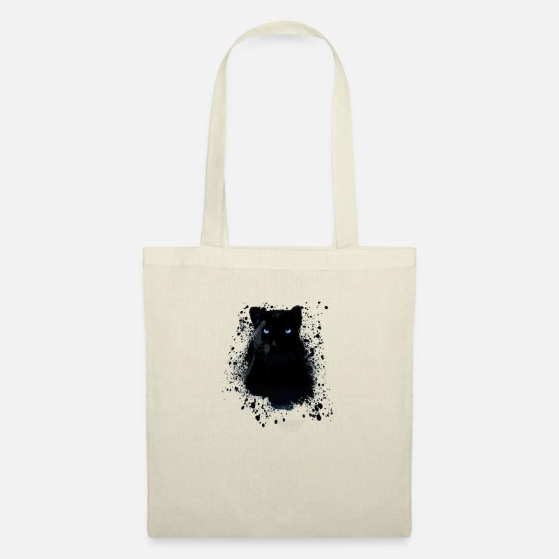 panthère noire, panthère, chat, emo, punk, graffiti - Sac en tissu - nature