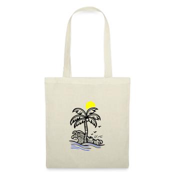 Palm Tree Holidays Beach Summer - Tote Bag - nature - Front