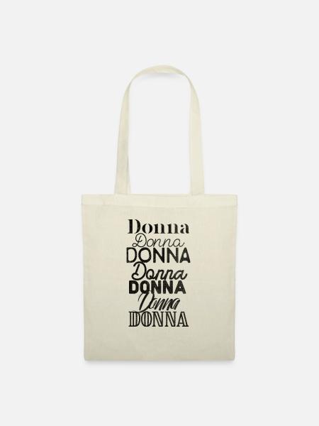 Donna - Stoffbeutel - Natur