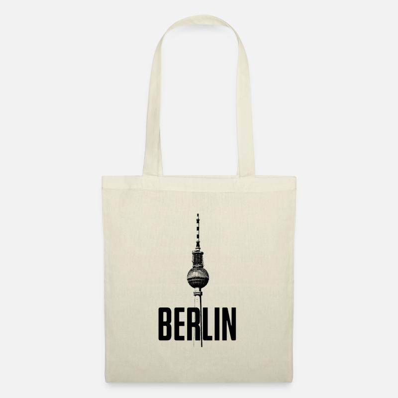Fernsehturm Berlin - Stoffbeutel - Natur