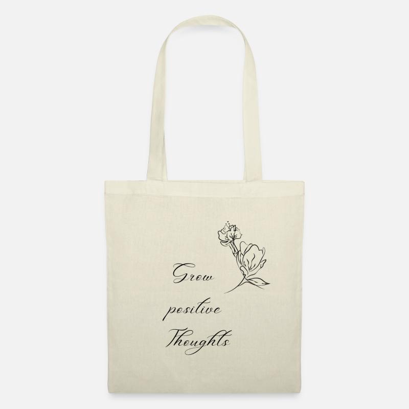 Grew positive Thoughts - Stoffbeutel - Natur