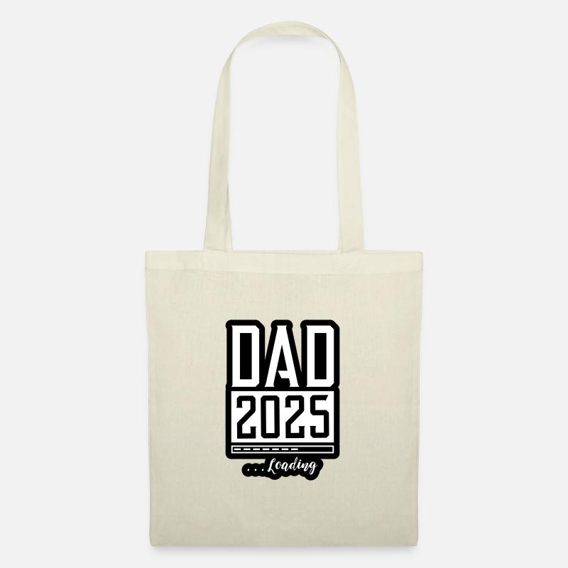 Dad 2025 Loading Papa - Stoffbeutel - Natur
