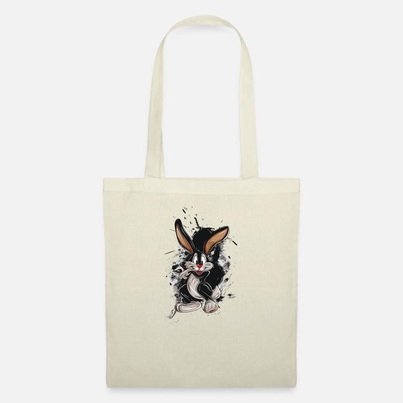 Osterhase Comic-splash Poster - Stoffbeutel - Natur