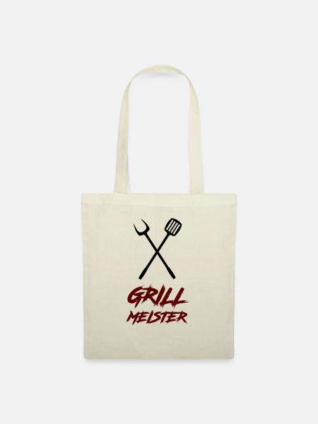 grillmeister - Stoffbeutel - Natur