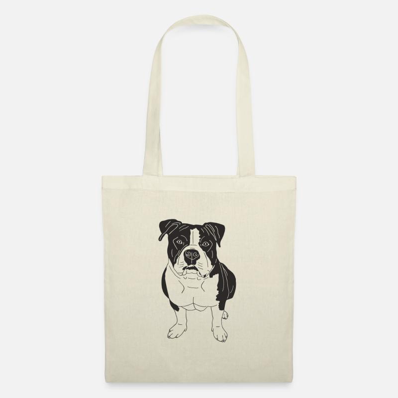 American Bully XL - Stoffbeutel - Natur
