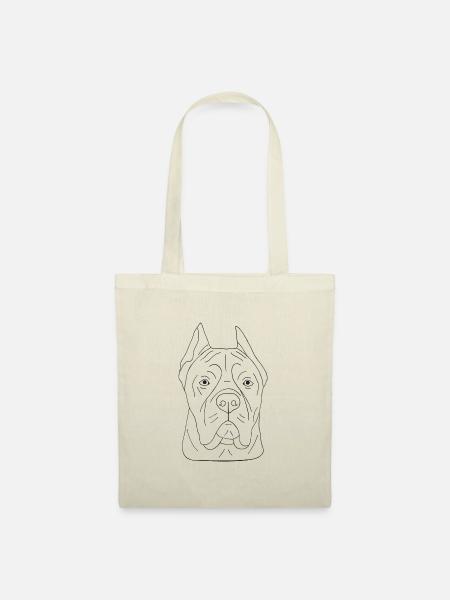 Cane Corso - Stoffbeutel - Natur