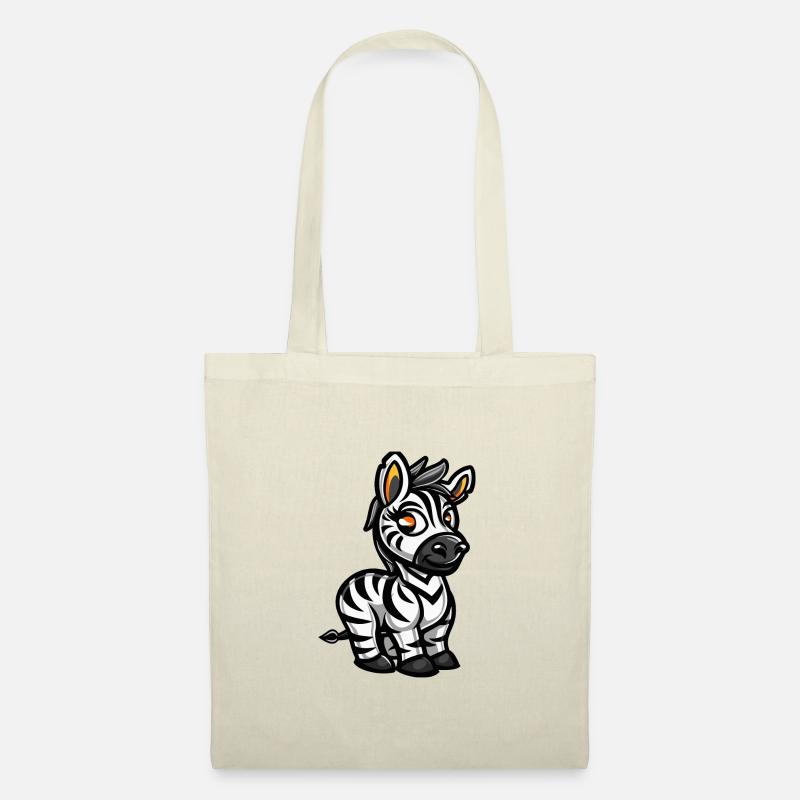 Zebra Comic - Stoffbeutel - Natur