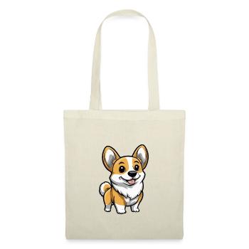 Corgi Dog Comic Cute - Tote Bag - nature - Front
