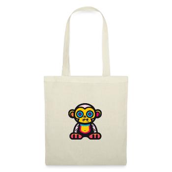 Singe Halloween Animal - Sac en tissu - nature - Devant
