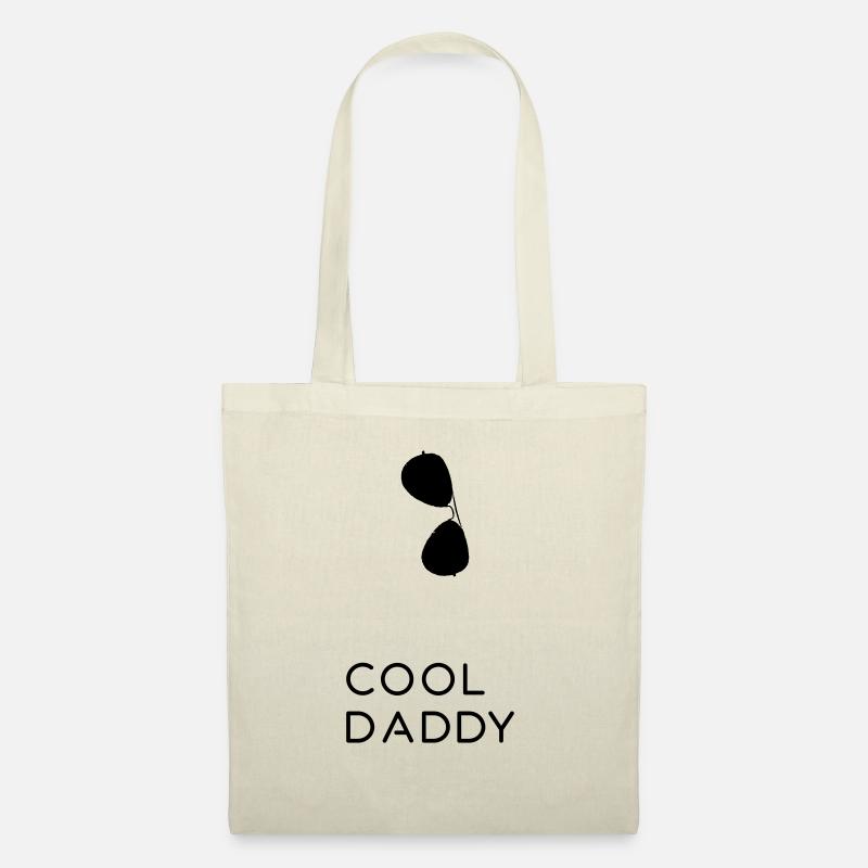 Cool Daddy - Vater und Sohn Shirts - Stoffbeutel - Natur