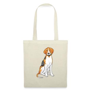 Sitting foxhound - Tote Bag - nature - Front