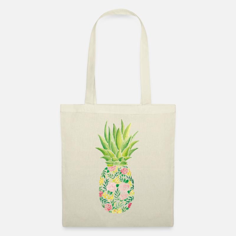 Ananas - Stoffbeutel - Natur