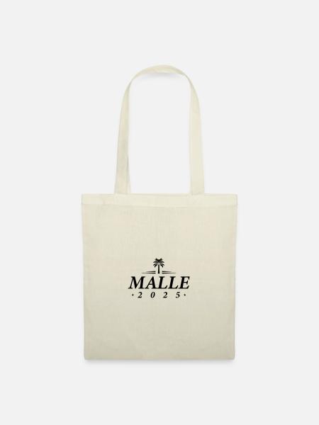 Malle 2025 - Stoffbeutel - Natur