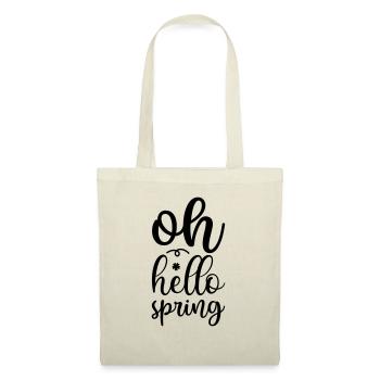 10 oh hello spring - Tote Bag - nature - Front