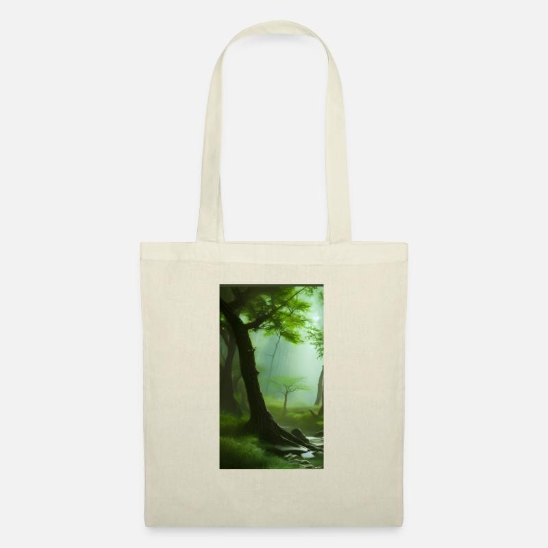 Silent forest magic - Tote Bag - nature
