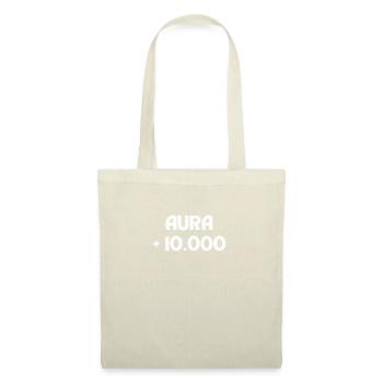 AURA + 10000 - Stoffbeutel - Natur - Vorne