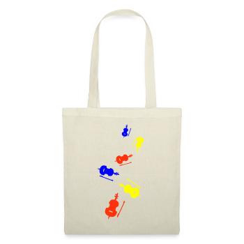 Violin instrument - Tote Bag - nature - Front