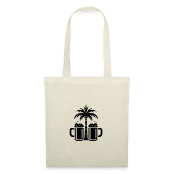 Plage de Beer Palm Trees - Sac en tissu - nature - Devant