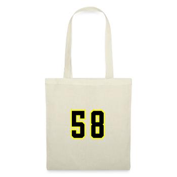 58 Number Jersey - Tote Bag - nature - Front